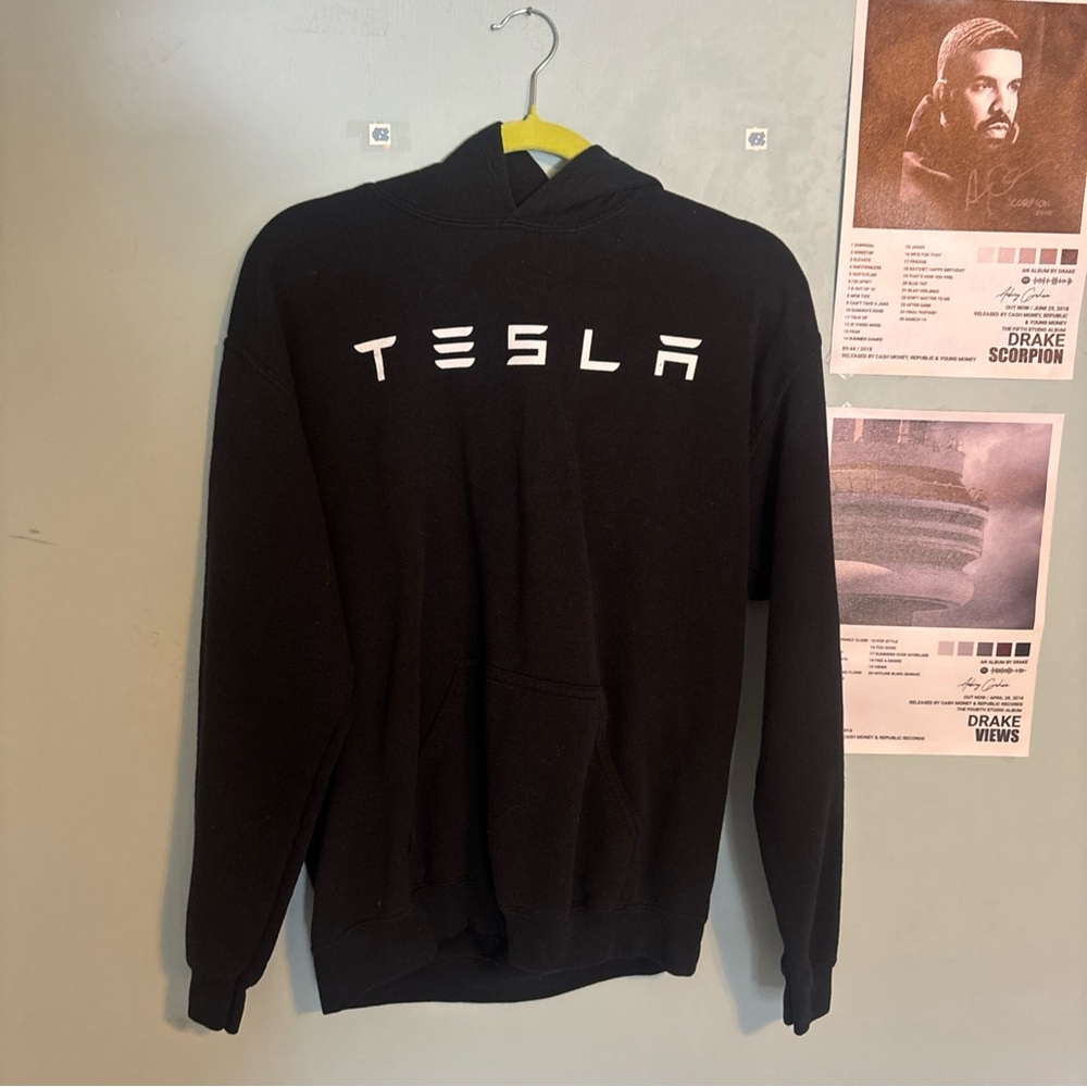 Tesla Charcoal Sweatshirt
